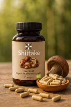 Nutrikraft - Shiitake Capsule 450 mg 60 Capsule Bio