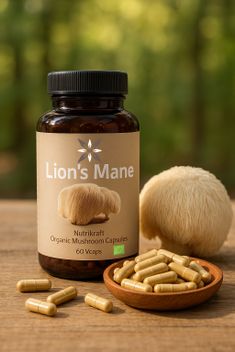 Nutrikraft - Lion's Mane Capsule 450 mg 60 Capsule Bio