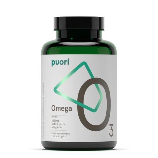 Puori O3 Omega 3 Supplement 120 Capsules hoofdafbeelding
