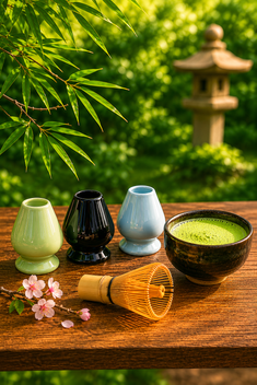 Suport pentru Tel de Ceai Matcha