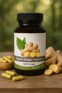 Nutrikraft - Ghimbir Capsule 500 mg 120 Capsule Bio