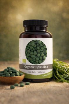 Nutrikraft - Spirulina Tablete 120 Tablete Bio