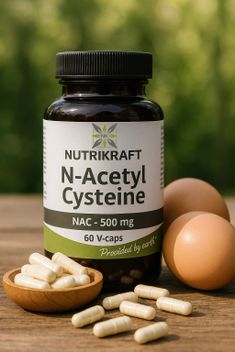 Nutrikraft - NAC N-Acetil Cisteină Capsule 500 mg 60 Capsule