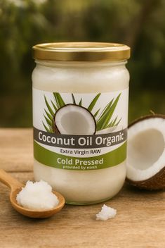 Holyflavours Ulei de Cocos Extra Virgin RAW Presat la Rece Bio