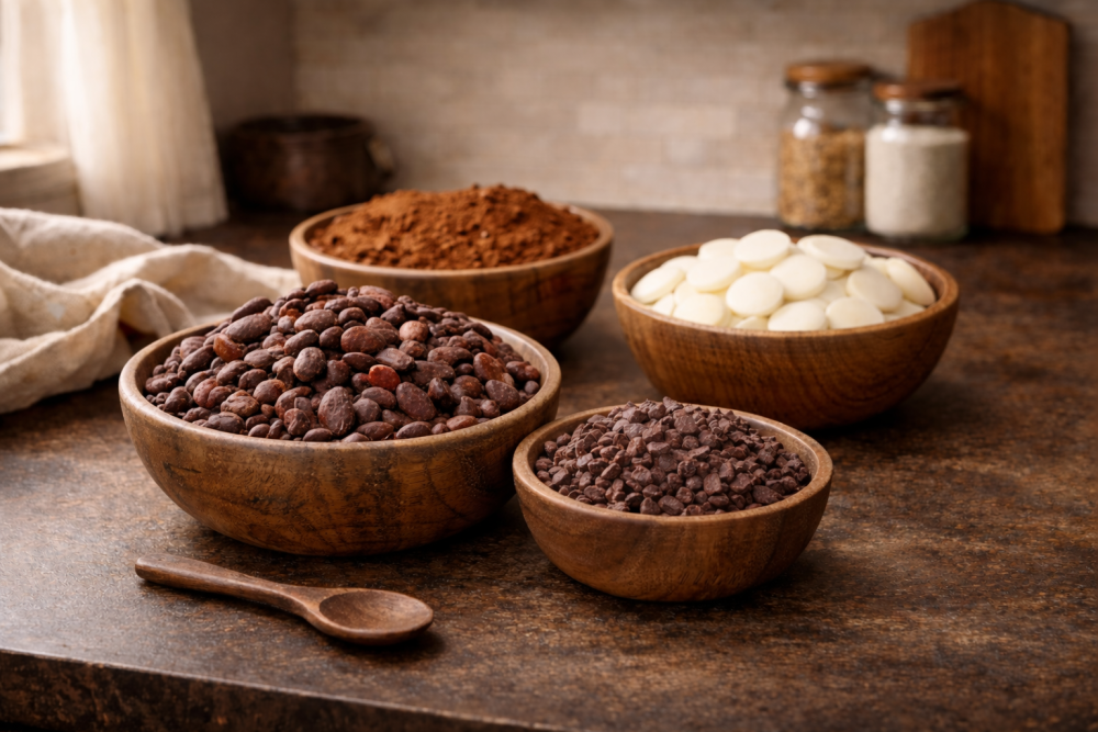Cacao crudă